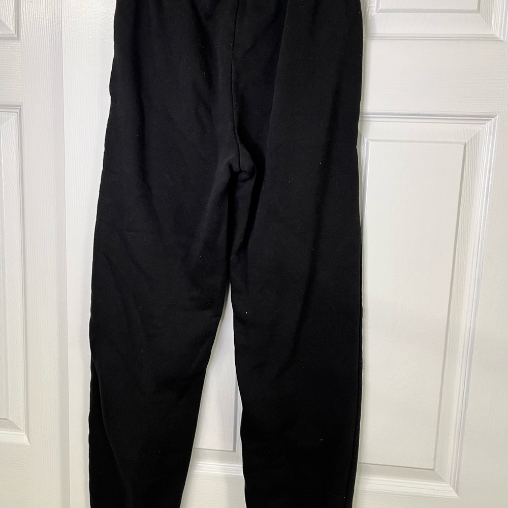 George Boys Black Jogger Sweatpants Size XL 14-16 Athletic Lounge